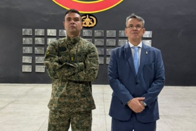 Comandante do Bope se reúne com presidente do TRE-RJ