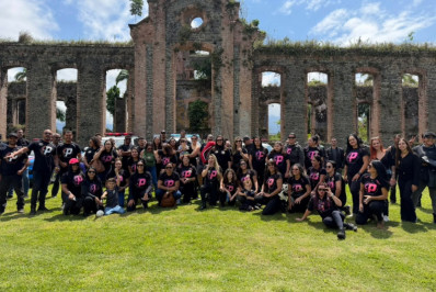 Passeio motociclístico reforça segurança no trânsito em Angra