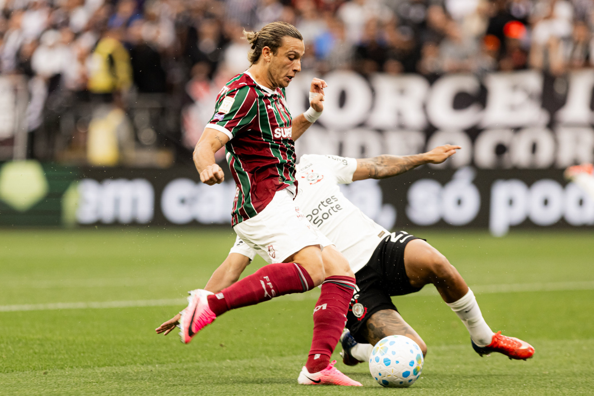 Fluminense enfrentou o Corinthians, fora de casa, pelo Brasileirão - Marina Garcia/Fluminense FC