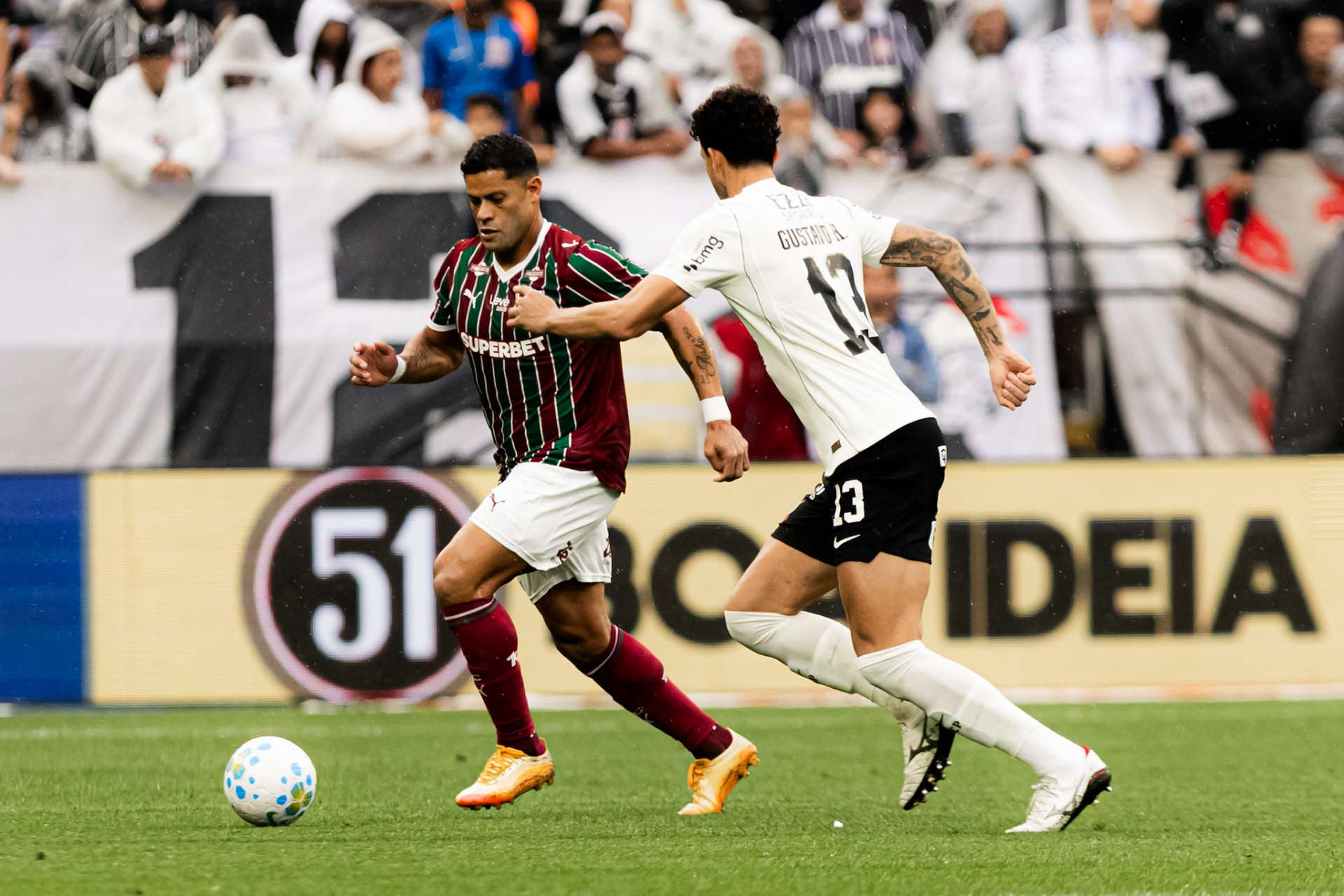 Fluminense enfrentou o Corinthians, fora de casa, pelo Brasileirão - Marina Garcia/Fluminense FC