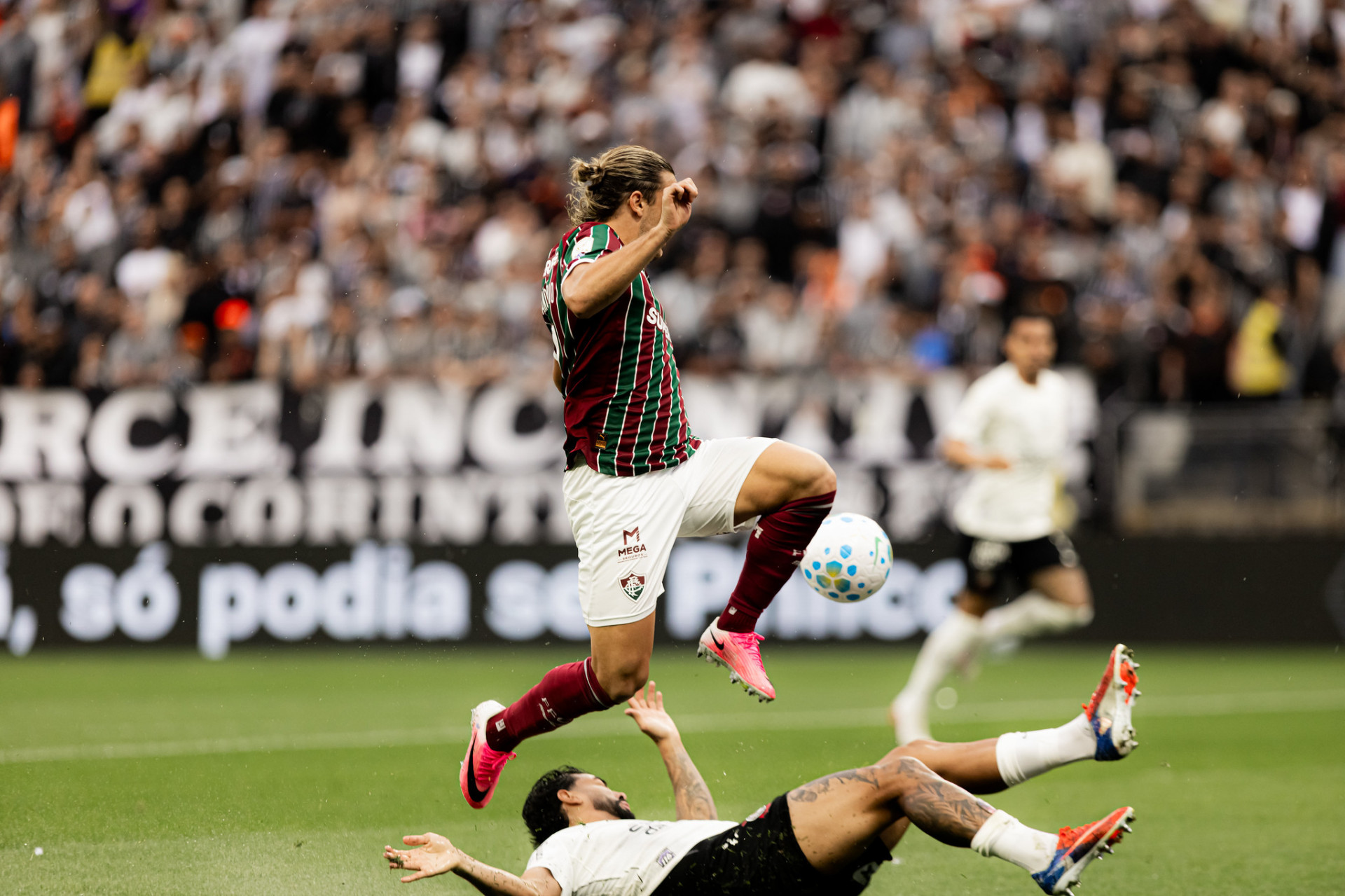 Fluminense enfrentou o Corinthians, fora de casa, pelo Brasileirão - Marina Garcia/Fluminense FC