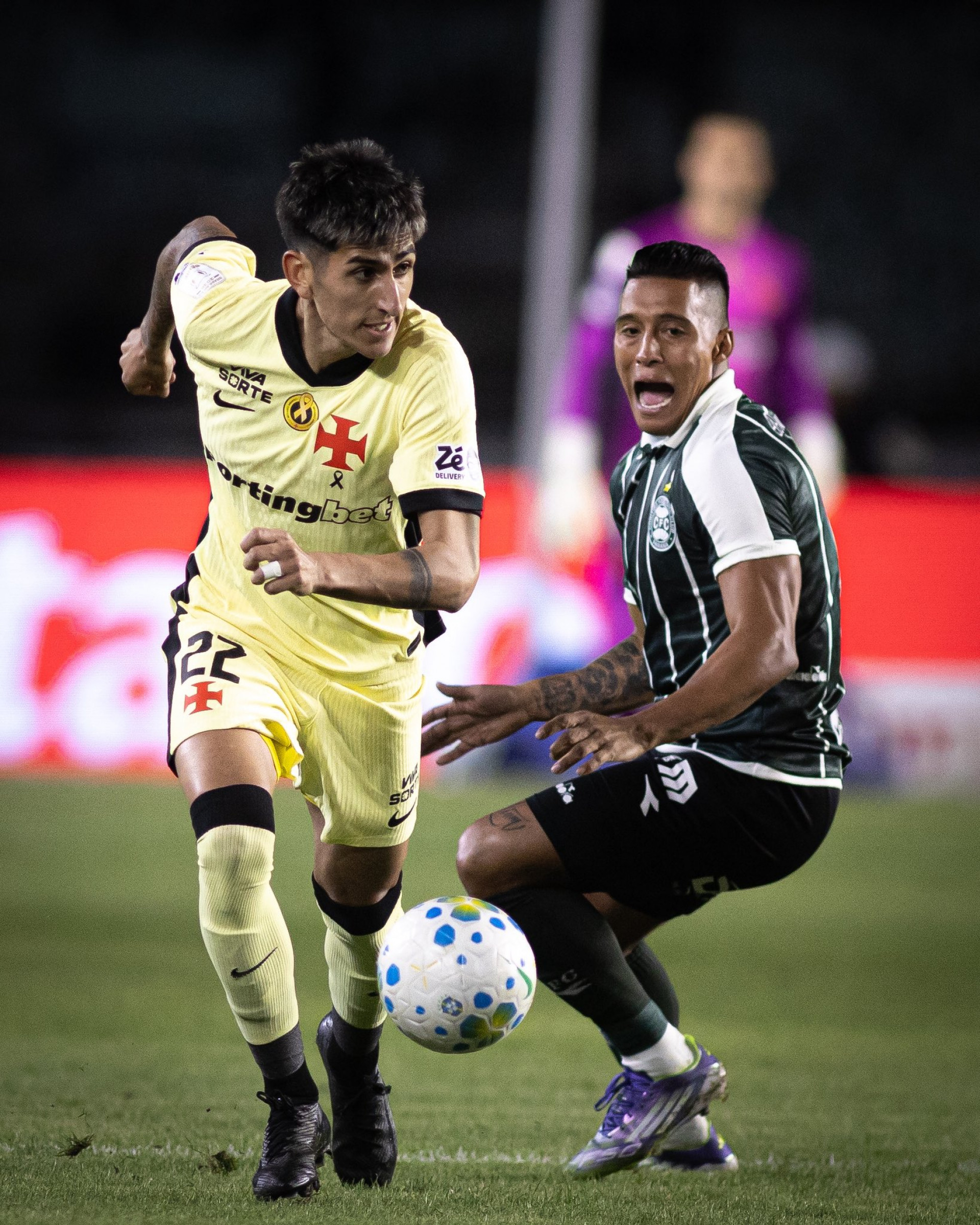Lescano ganhou muita moral depois de duas grandes atuações em seu início com a camisa do Vasco
