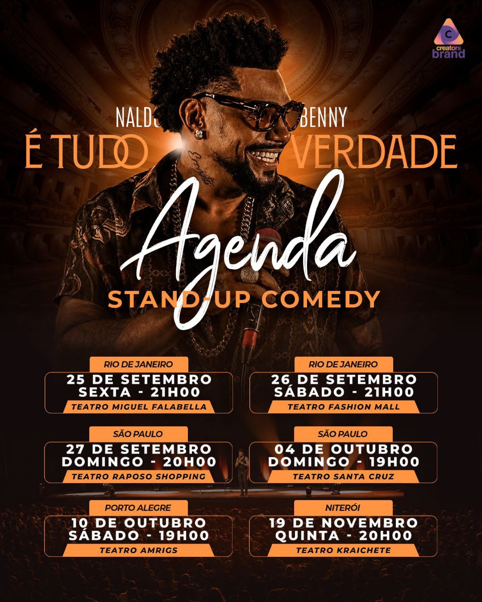 Agenda de "&Eacute; Tudo Verdade" - Divulga&ccedil;&atilde;o