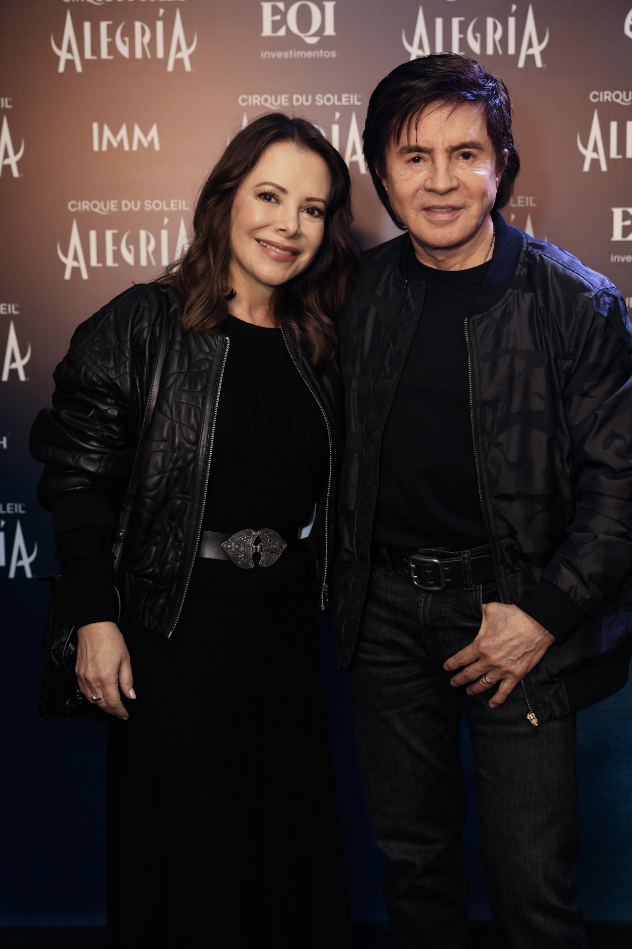 Noely Lima e Xororó assistiram espetáculo do Cirque du Soleil - Clayton Felizardo / Brazil News