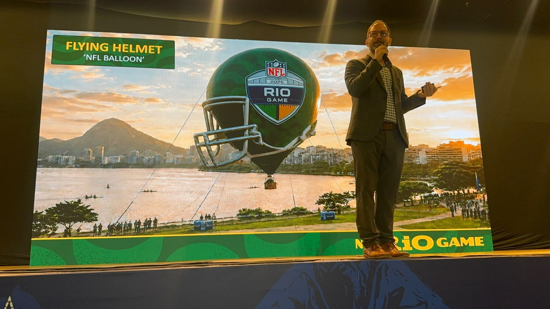 Luis Martínez, diretor-geral da NFL do Brasil - Gabriel Salotti / Agência O Dia