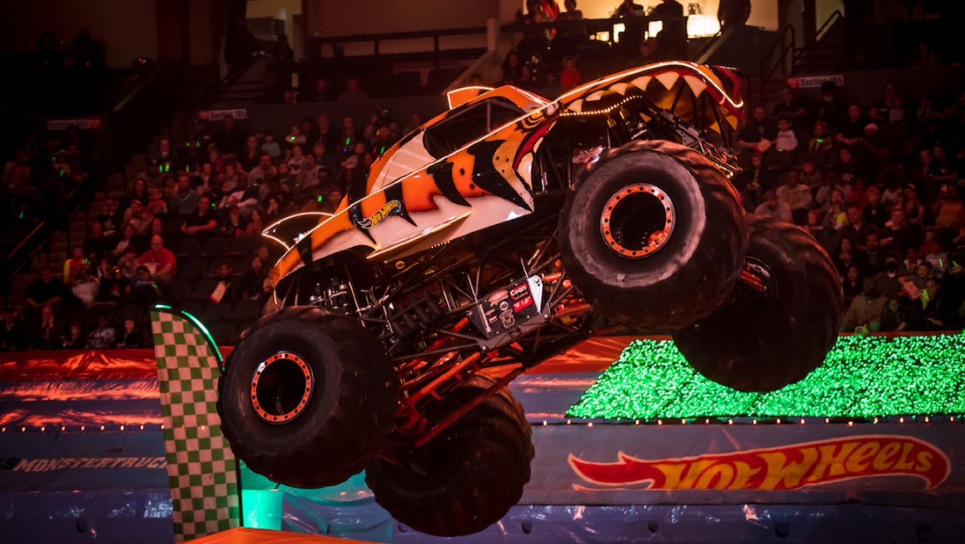 'Hot Wheels Monster Trucks Live' estreia na Barra da Tijuca  - Reprodução 