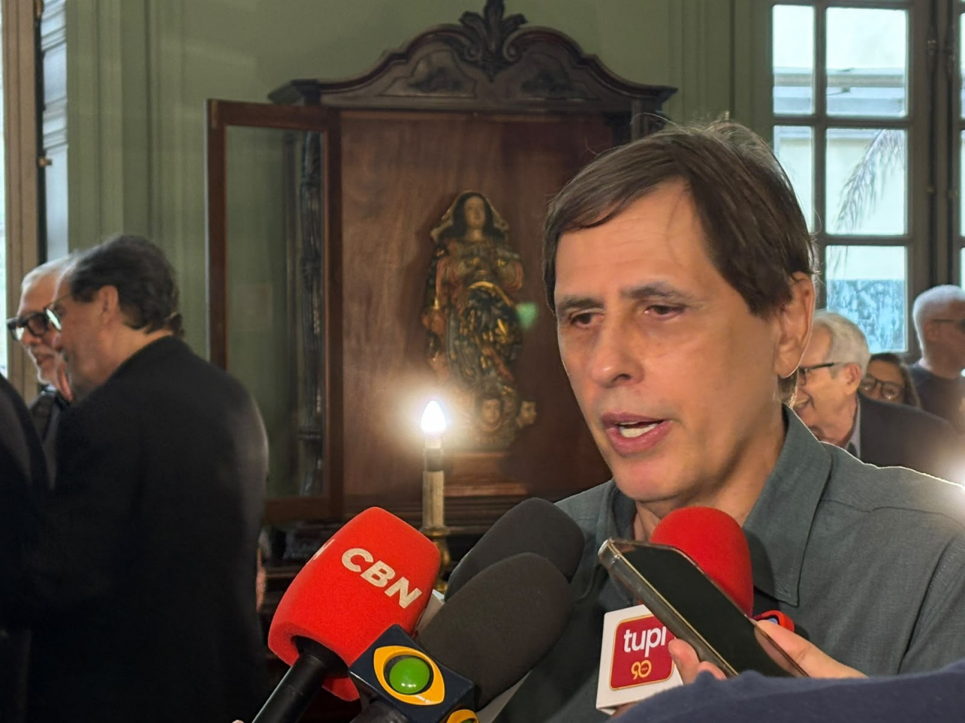 Mauro Ventura contou que o Zuenir era um 'paizão' para todos - Fred Vidal / Agência O Dia
