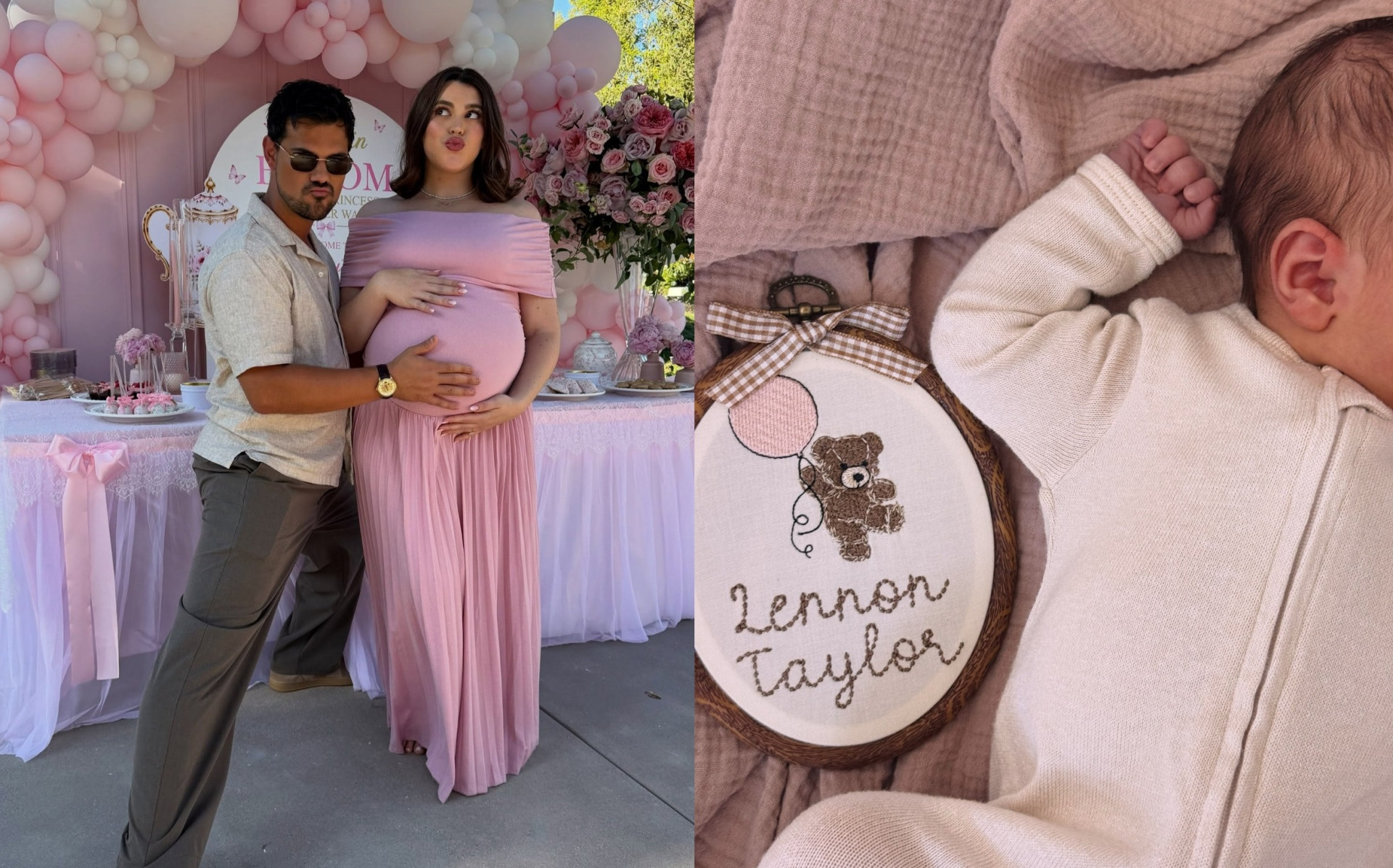 Taylor Lautner anunciou nascimento da primeira filha  - Reprodução/Instagram 