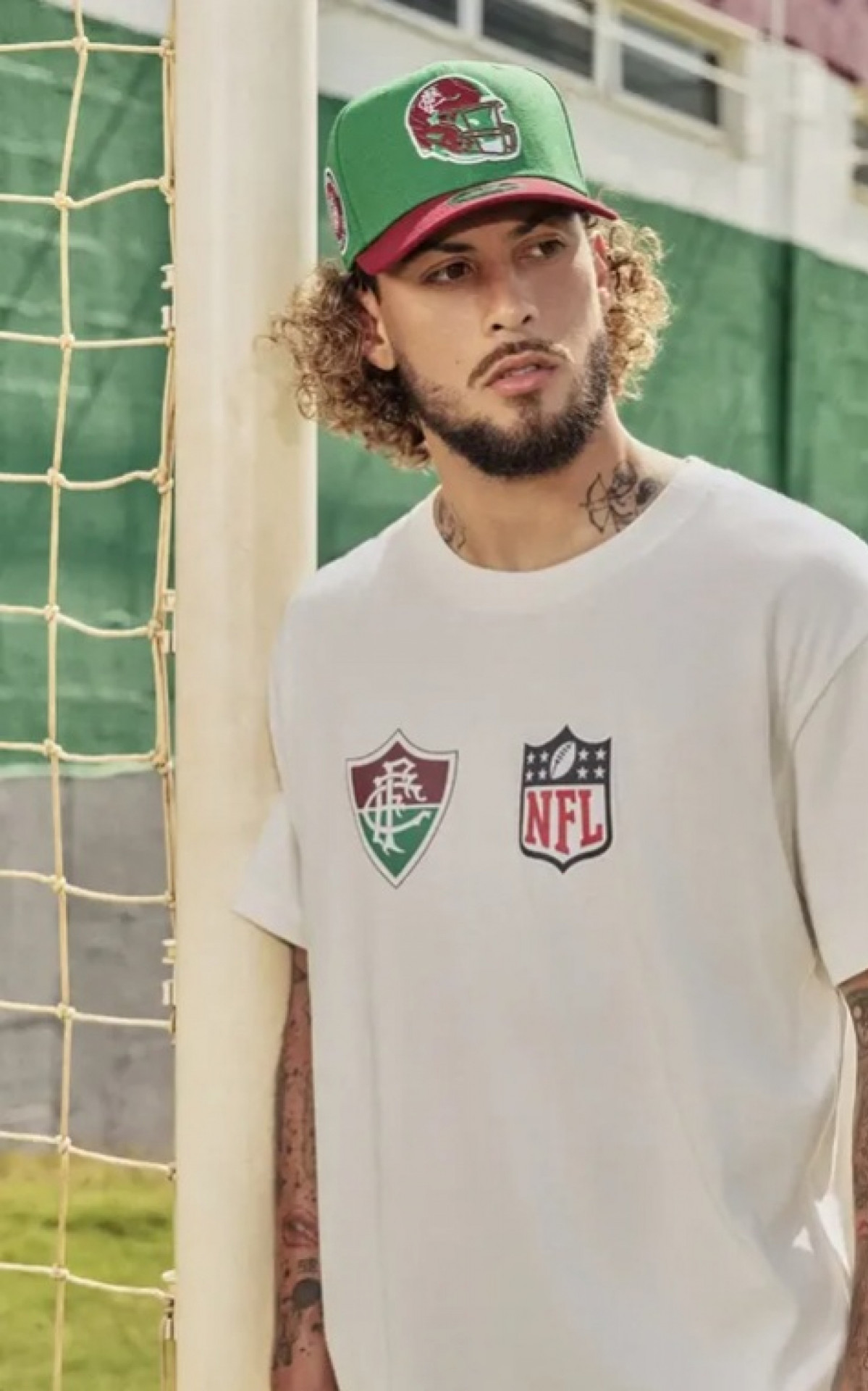 Coleção de produtos do Fluminense para o jogo da NFL no Rio