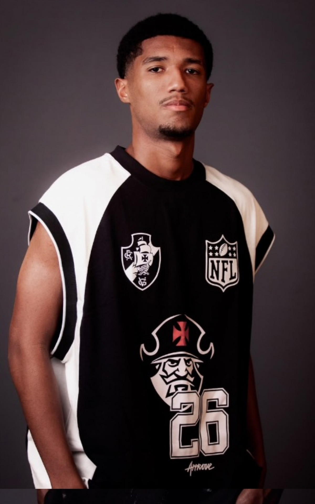 Vasco lança camisas inspiradas da NFL