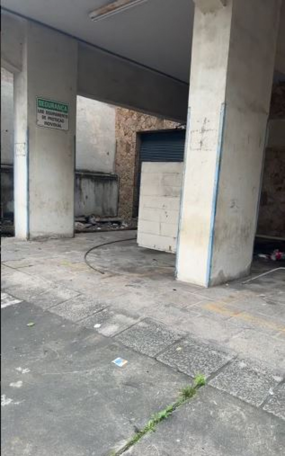 Homem morreu após choque elétrico em prédio desativado - Ana Fernanda Freire