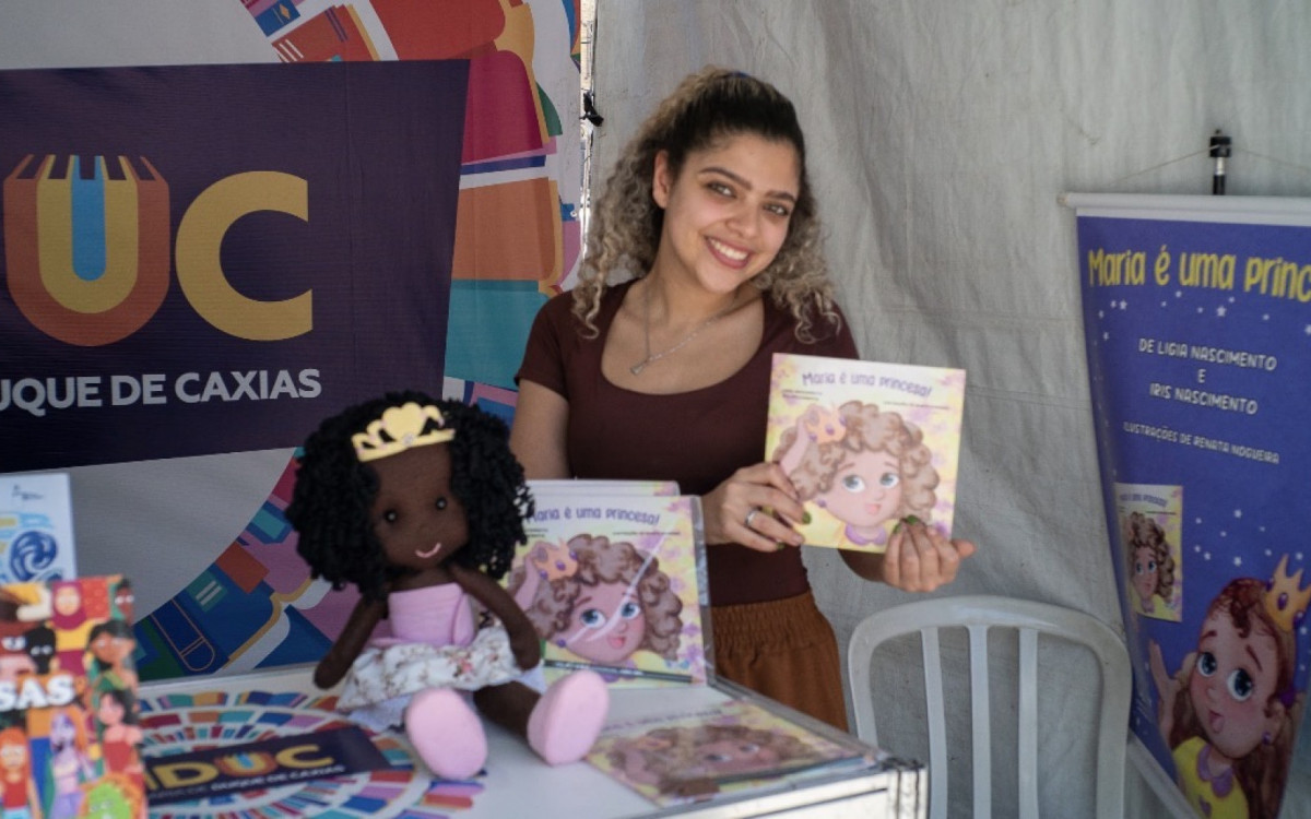Festa Liter&aacute;ria de Caxias encerra primeira edi&ccedil;&atilde;o com Milton Cunha - Divulga&ccedil;&atilde;o/Prefeitura de Duque de Caxias