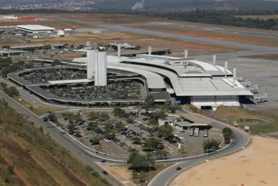 Aeroporto de Confins suspende operações por problema na pista