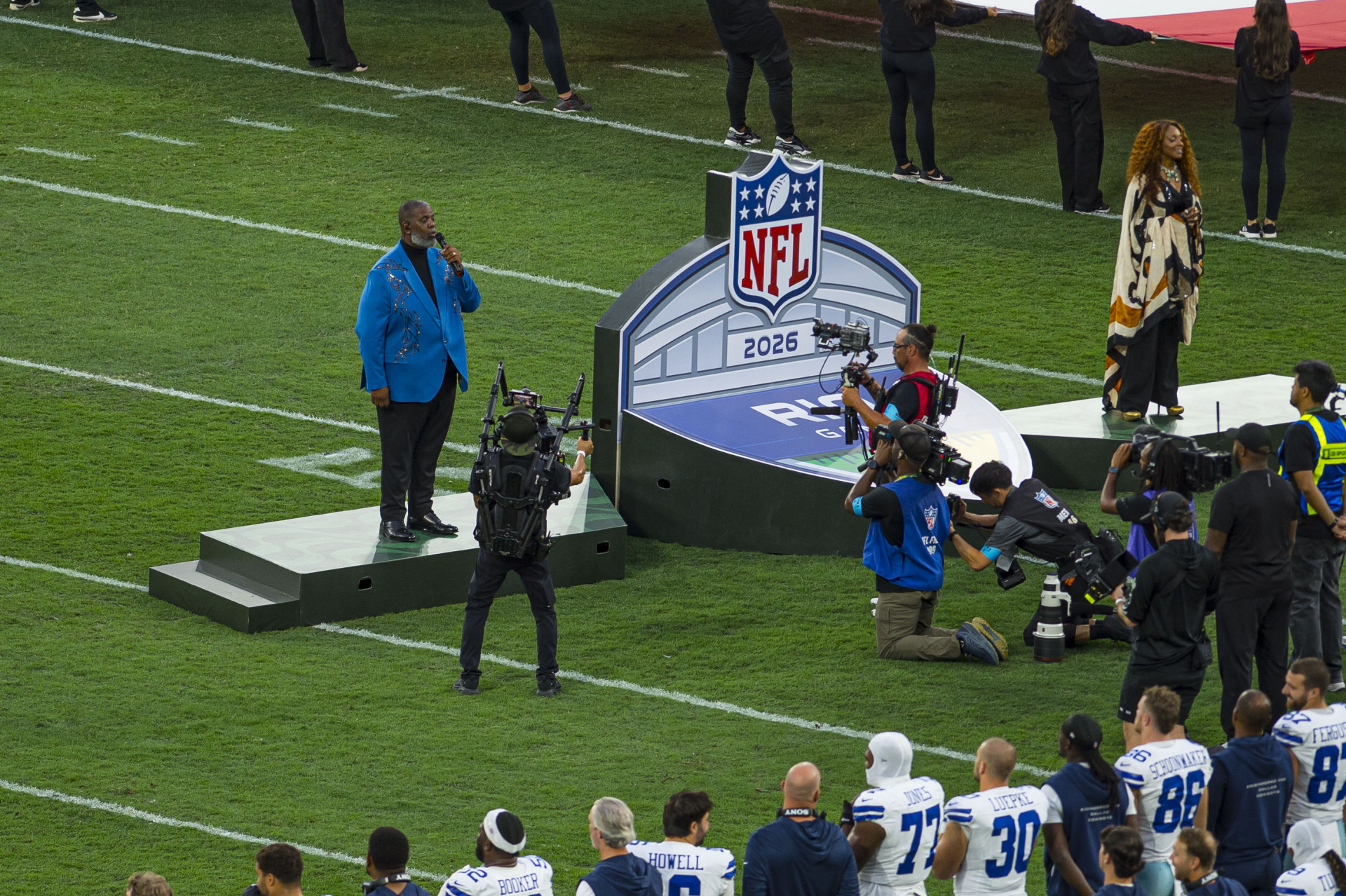 Dallas Cowboys e Baltimore Ravens se enfrentaram neste domingo (27), no Maracan&atilde; - Armando Paiva/Parceiro/Ag&ecirc;ncia O Dia