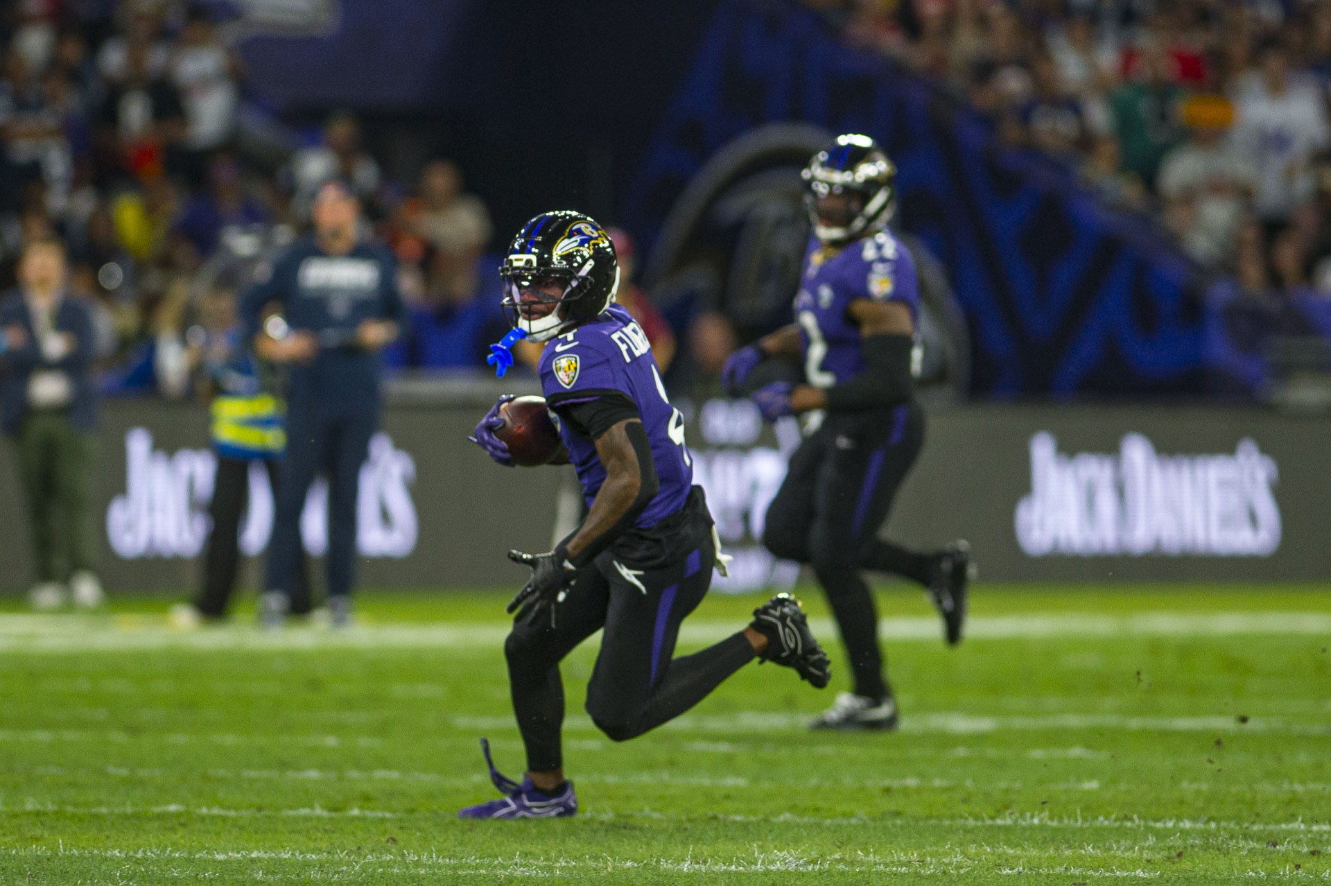 Dallas Cowboys e Baltimore Ravens se enfrentaram neste domingo (27), no Maracan&atilde; - Armando Paiva/Parceiro/Ag&ecirc;ncia O Dia