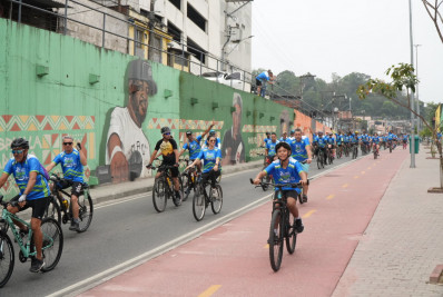 2º Passeio Ciclístico do MUVI reúne gonçalenses em manhã de lazer