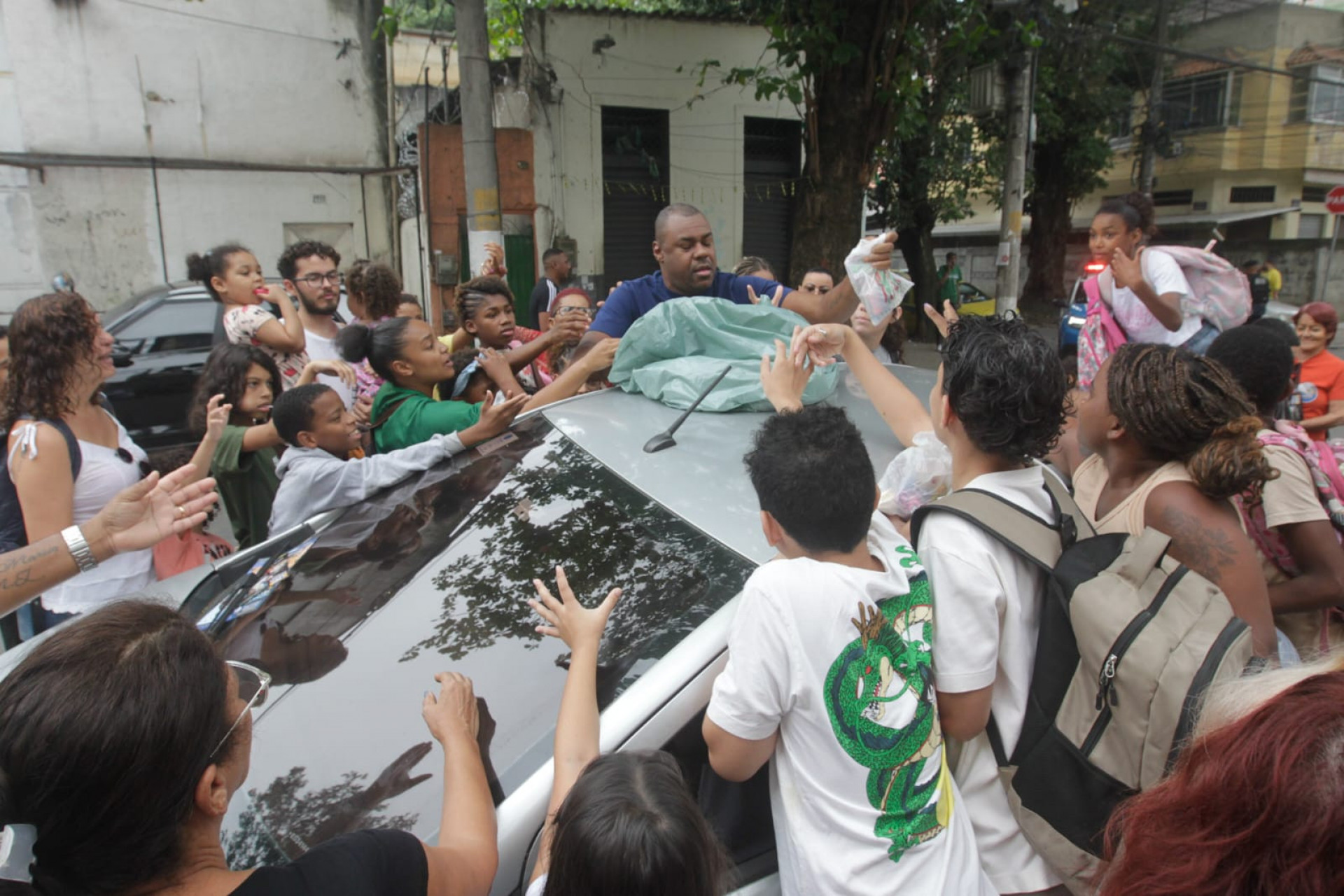 Devotos celebram São Cosme e São Damião em paróquia no Andaraí - Reginaldo Pimenta / Agência O Dia