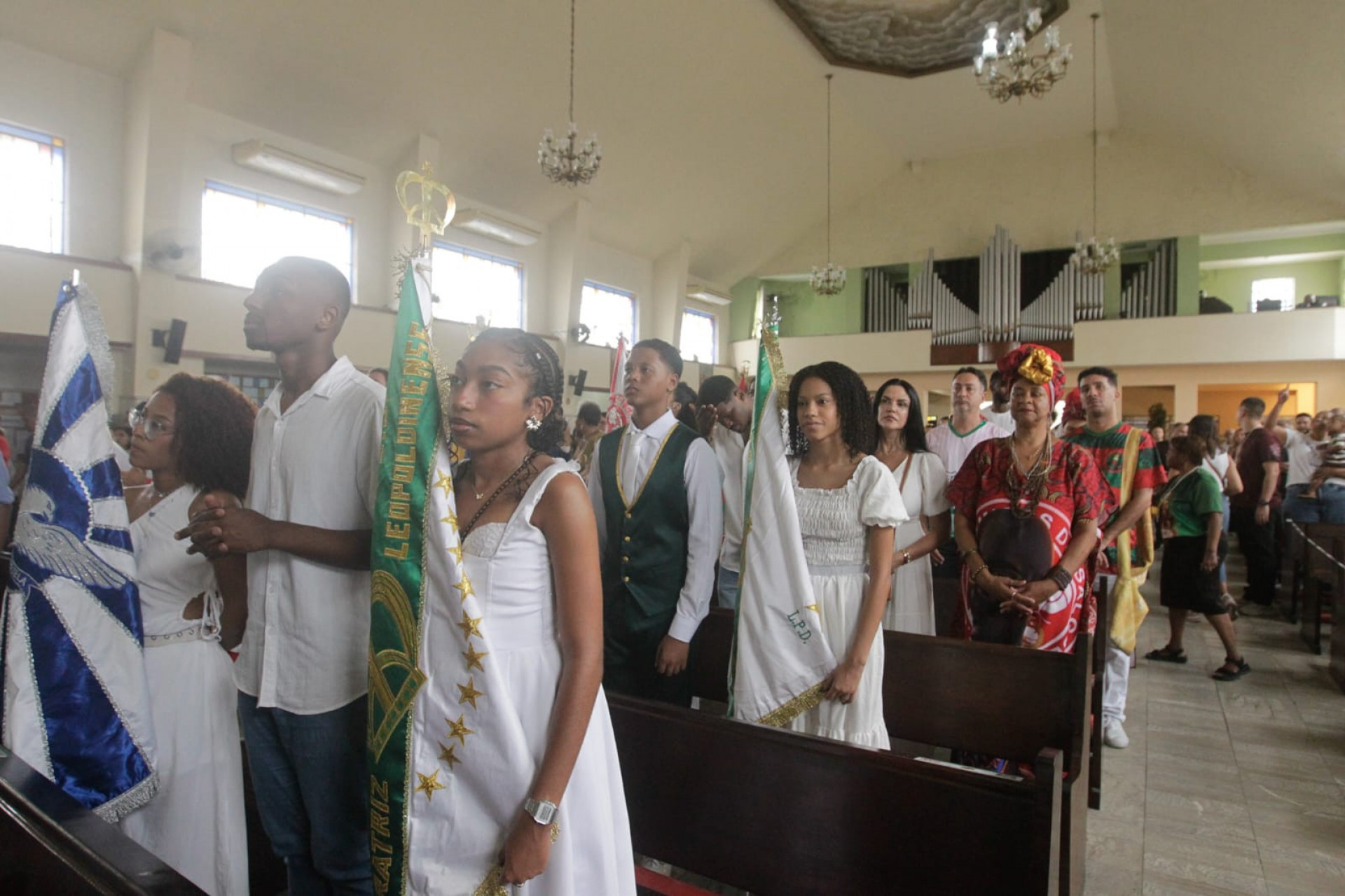 Devotos celebram São Cosme e São Damião em paróquia no Andaraí - Reginaldo Pimenta / Agência O Dia