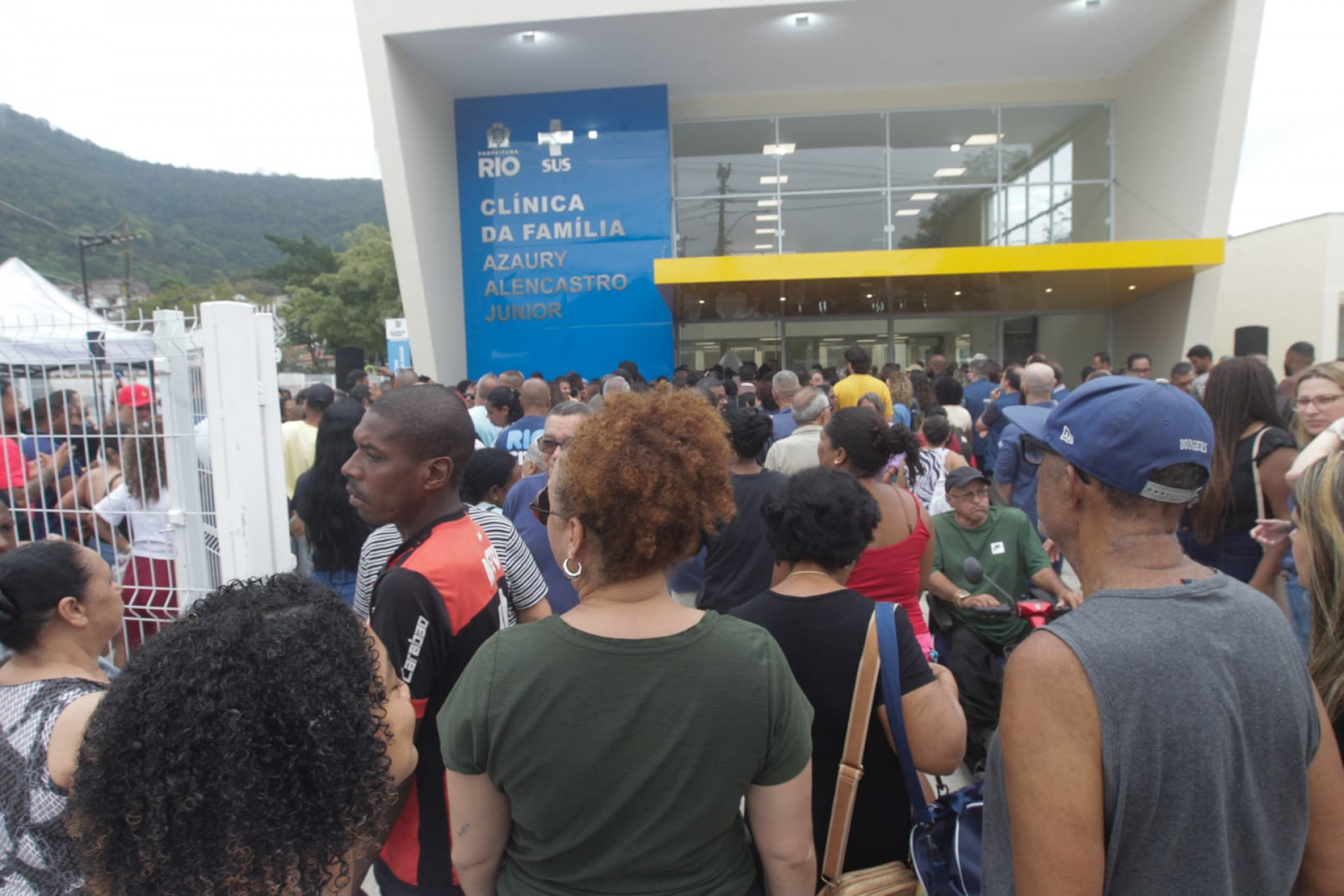 Clínica da Família (CF) Azaury Alencastro Junior é inaugurada na Taquara - Reginaldo Pimenta/Agência O DIA