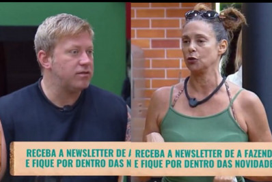 Giovanna Gold e Serginho discutem em 'A Fazenda 18'