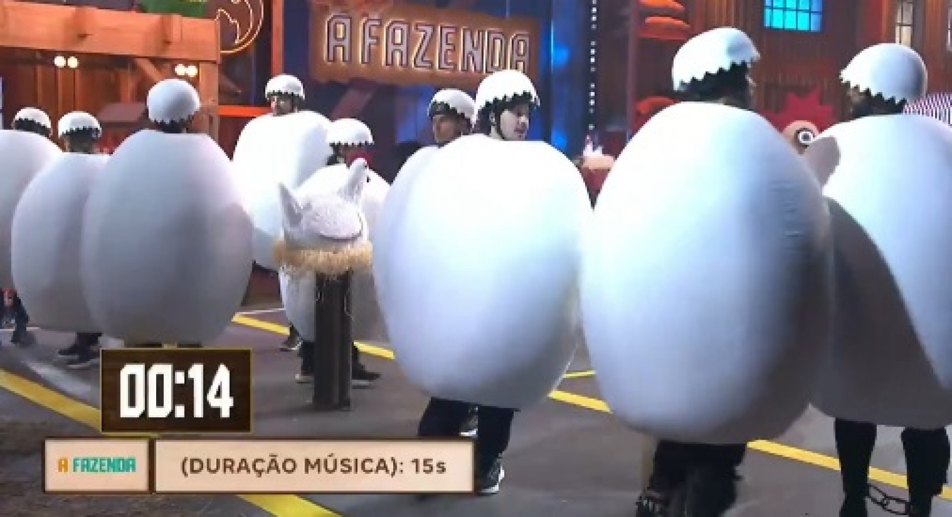 Prova de fogo reuniu doze peões no campo de provas  - Reprodução de vídeo 