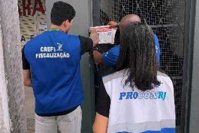 Três academias são interditadas após fiscalização em Volta Redonda