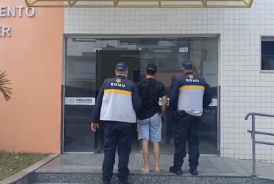 Guarda Municipal prende homem que agrediu ex-namorada em bar na Trindade