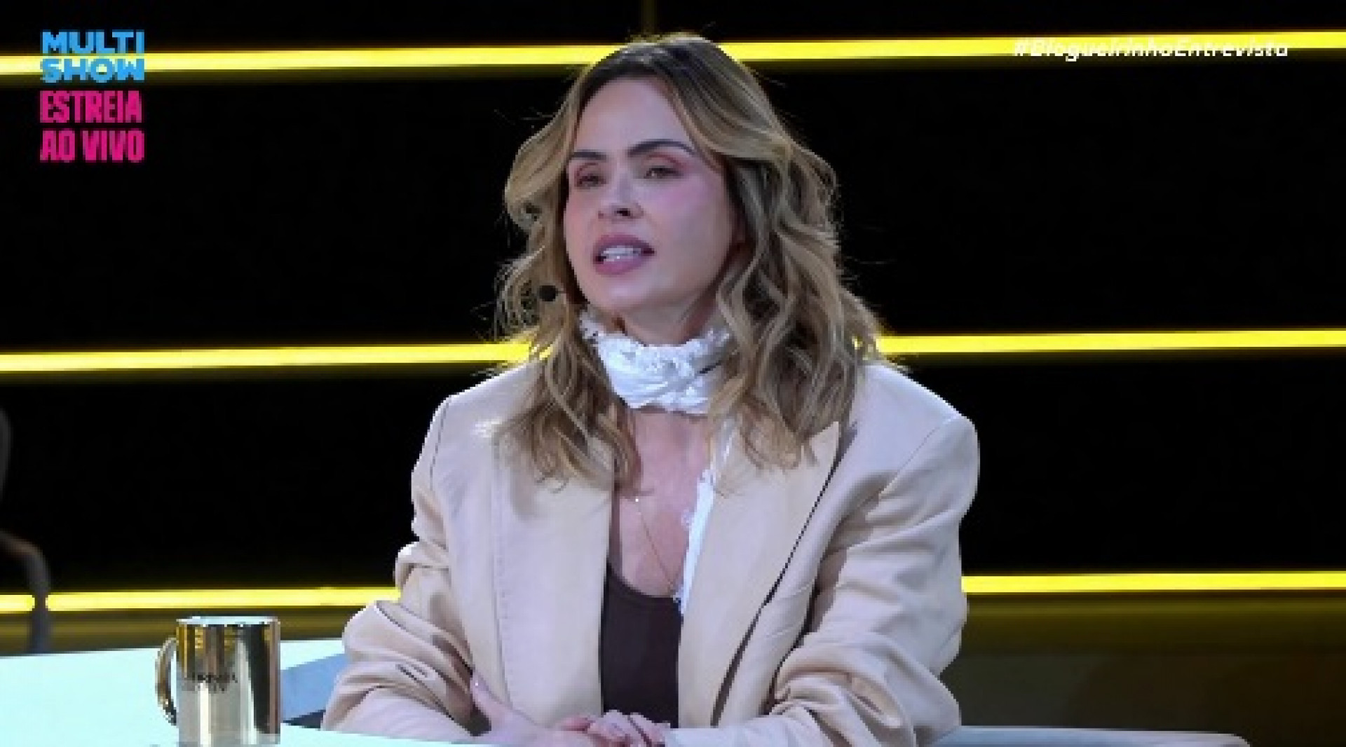 Ana Paula falou sobre fim da amizade com Milena 