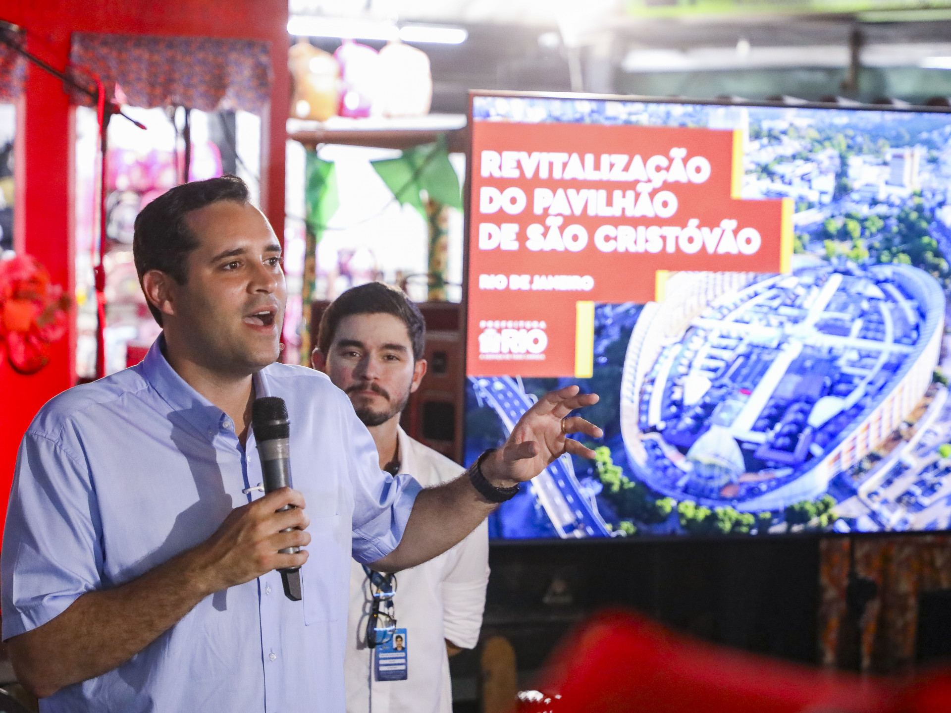 Prefeitura do Rio inicia obra de revitalização do Centro Luiz Gonzaga de Tradições Nordestinas, em São Cristóvão - Marcelo Alvarenga/ Prefeitura do Rio