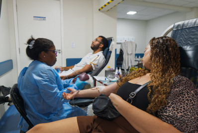 Hemorio inicia coleta mensal de sangue em Nilópolis