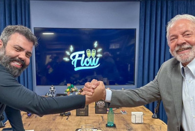 Lula participa do Flow com transmissão<br>ao vivo pelo iG