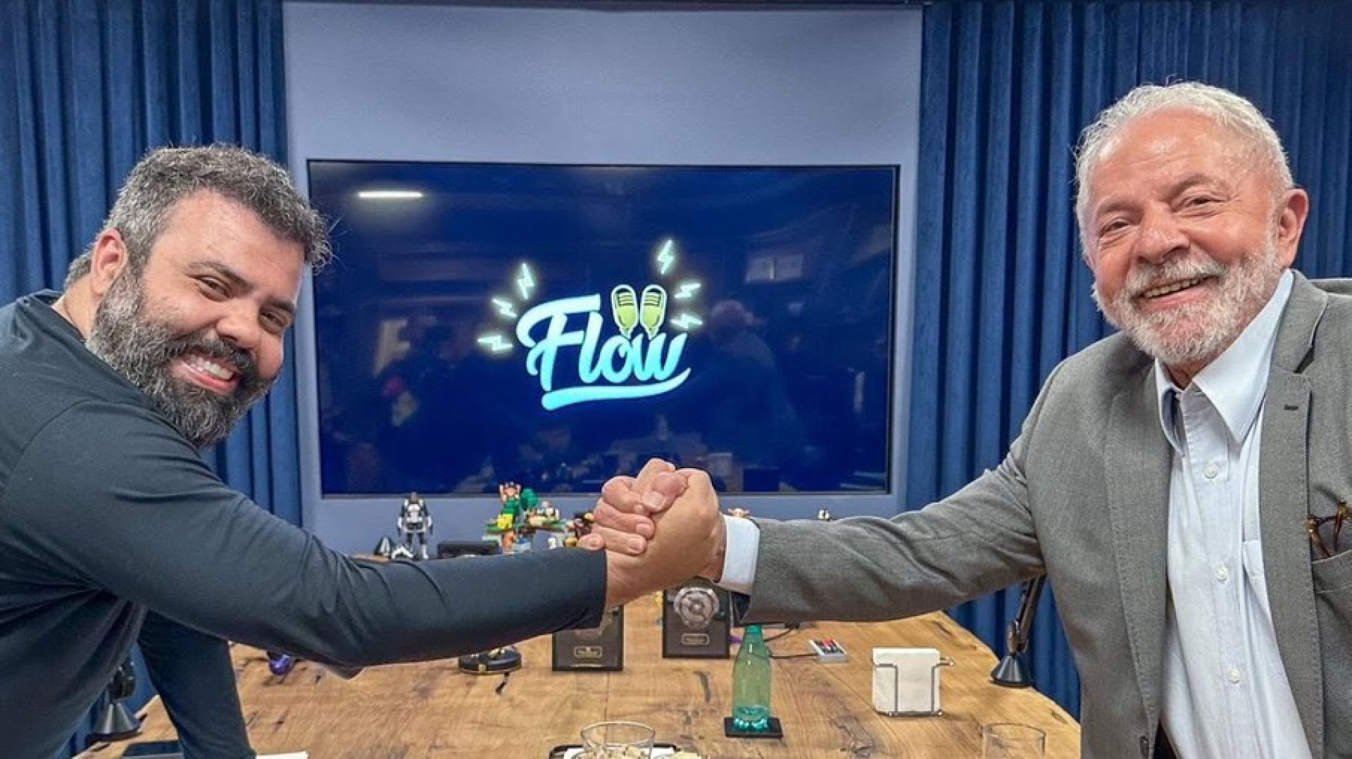 Lula participa do Flow nesta quinta, com transmissão ao vivo pelo iG