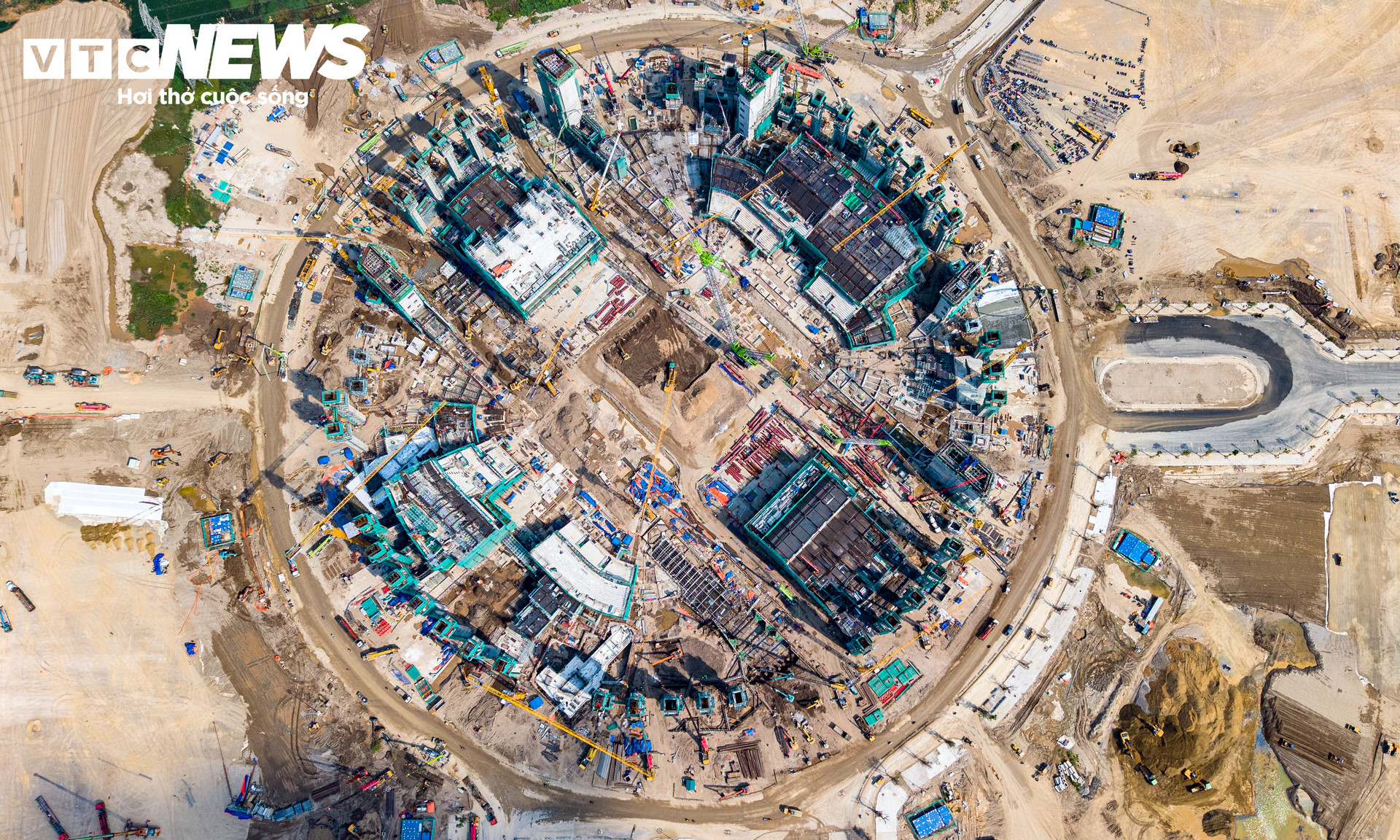 Estádio Vinfast, antigo Trong Dong promete ser o maior do mundo e tem suas contruções adiantadas - VTC News