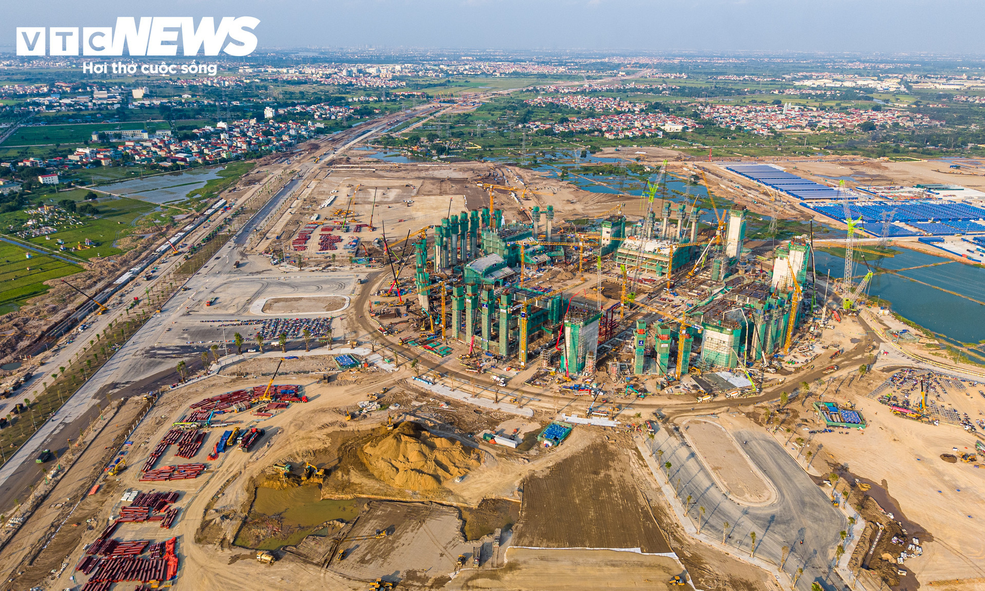 Estádio Vinfast, antigo Trong Dong promete ser o maior do mundo e tem suas contruções adiantadas - VTC News