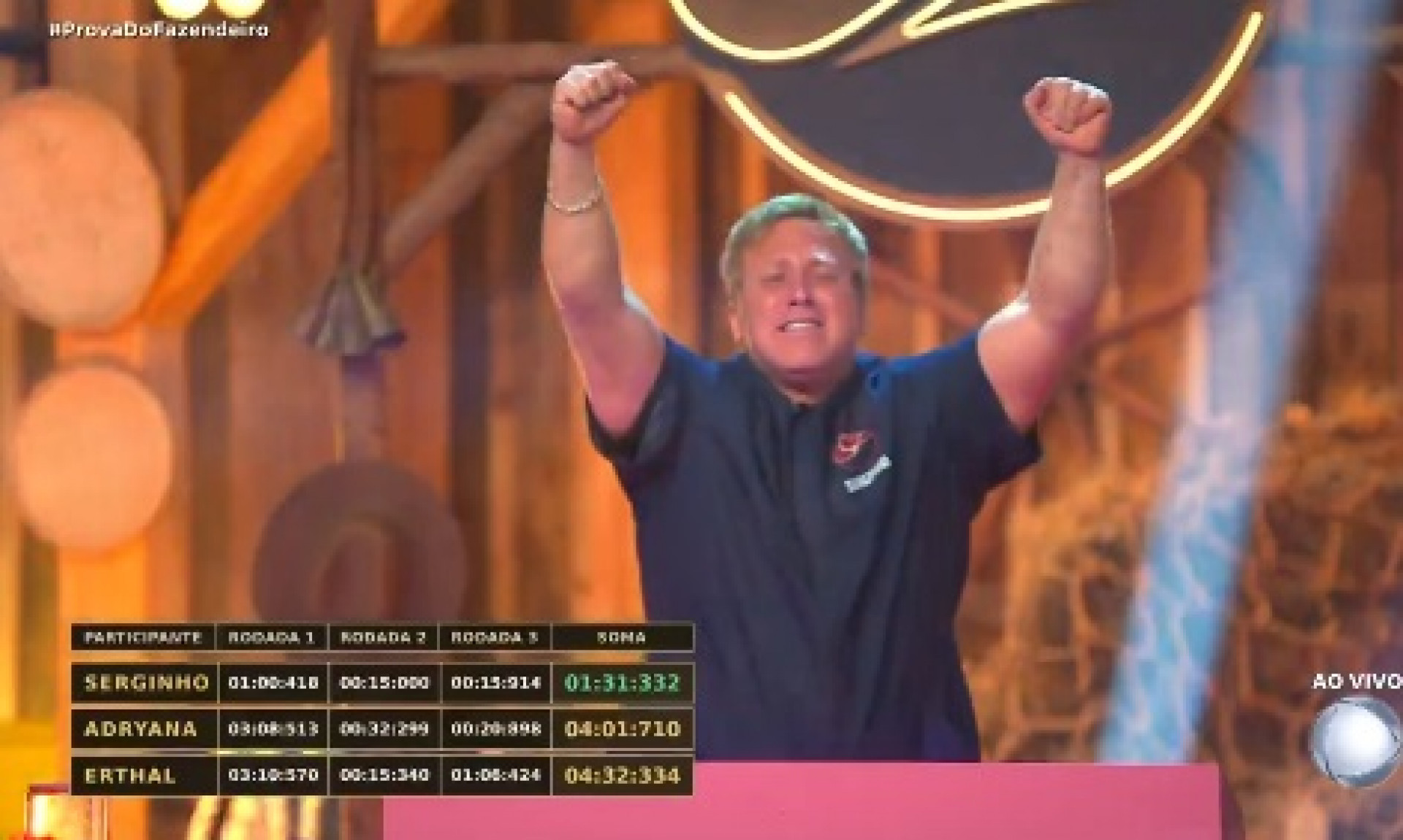 Sergio &eacute; o novo fazendeiro do reality rural 