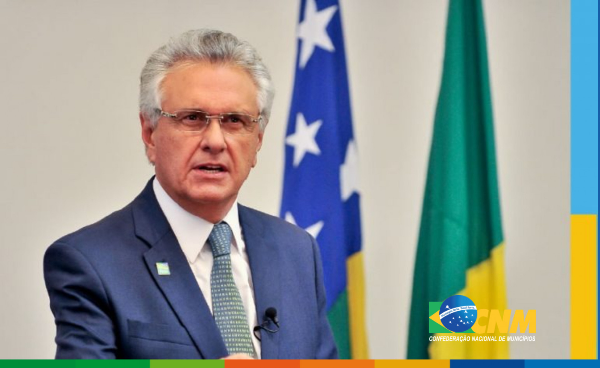 Ronaldo Caiado, candidato à Presidência da República pelo PSD - Divulgação/CNM