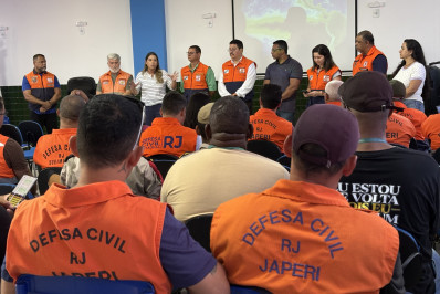 Japeri capacita equipes para prevenção de possíveis impactos do Super El Niño