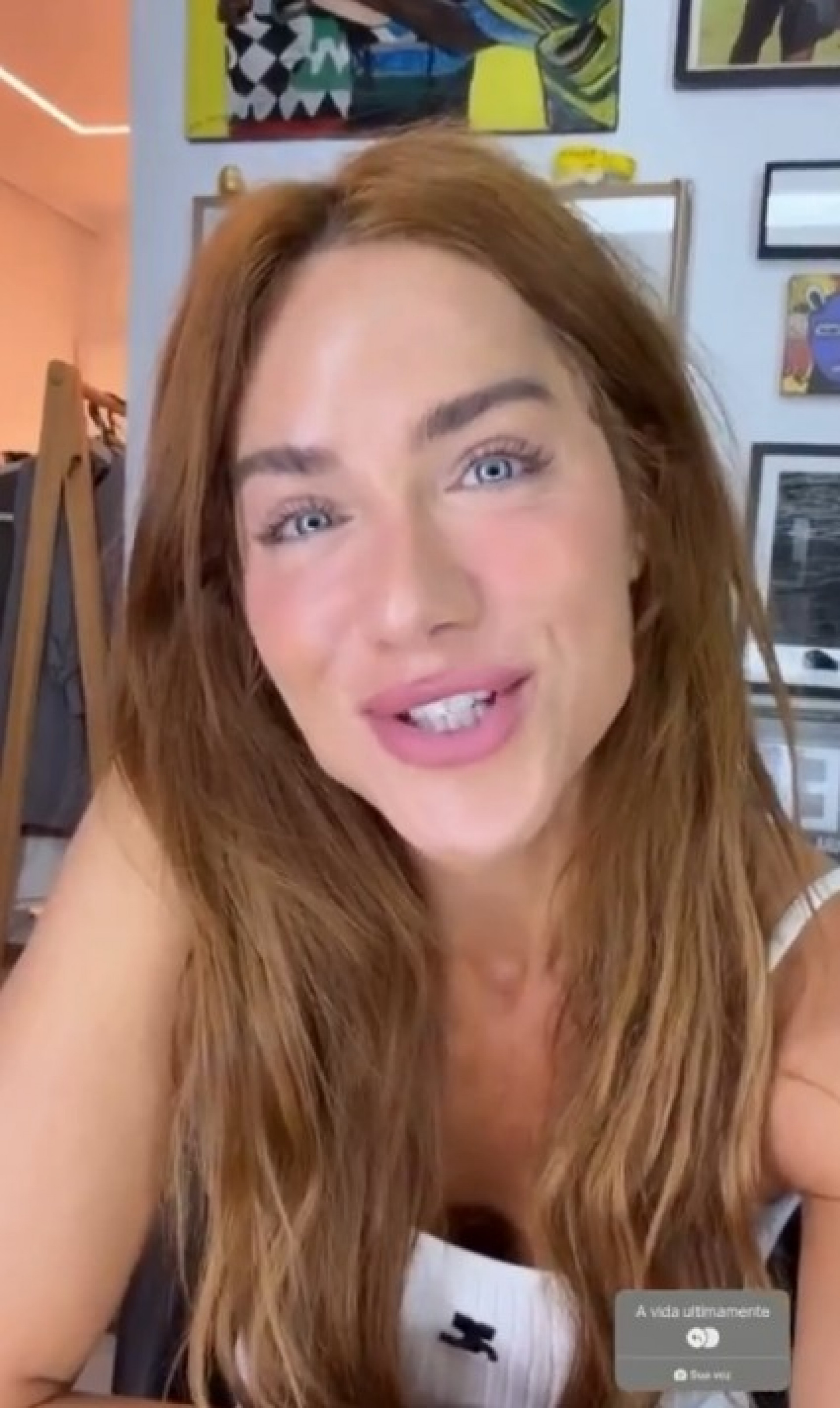 Bless estreia em 'A Nobreza do Amor' e emociona Giovanna Ewbank - Reprodução Instagram