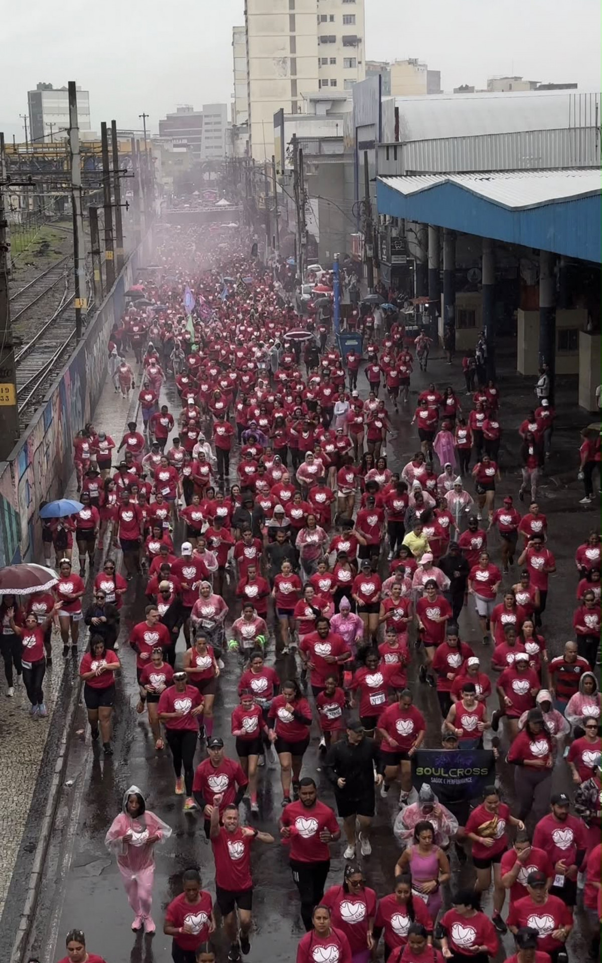 Corrida e caminhada Pink Day re&uacute;ne mais de 20 mil em Duque de Caxias - Divulga&ccedil;&atilde;o/Prefeitura de Duque de Caxias