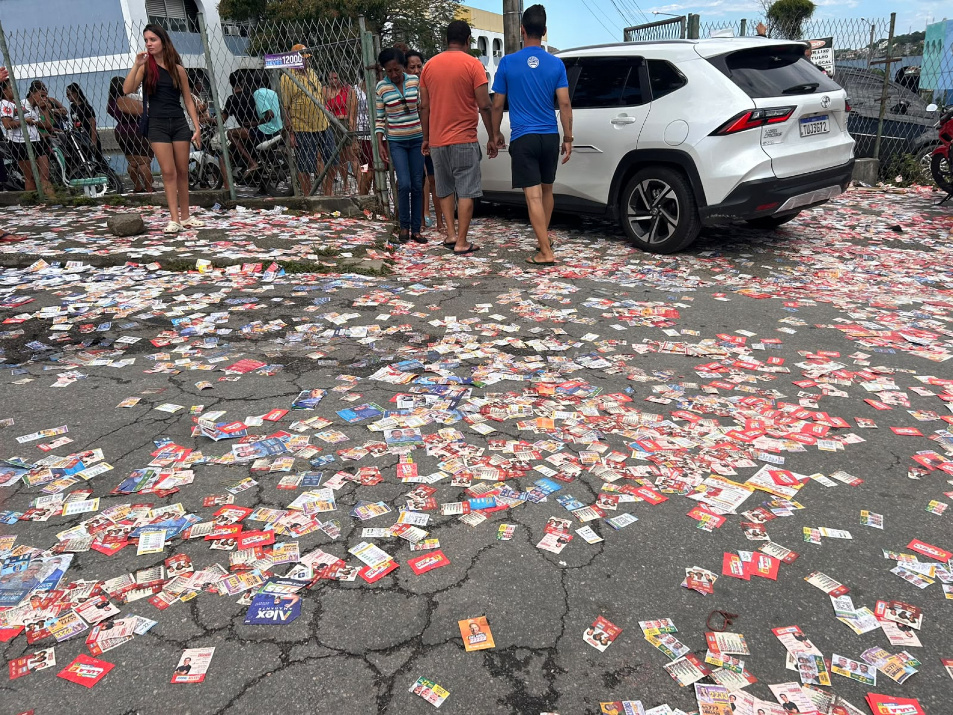 CIEP 438 Rubens Maur&iacute;cio da Silva Abreu, na Rua Ant&ocirc;nio Belo, Galo Branco, S&atilde;o Gon&ccedil;alo - Ana Fernanda Freire / Ag&ecirc;ncia O DIA