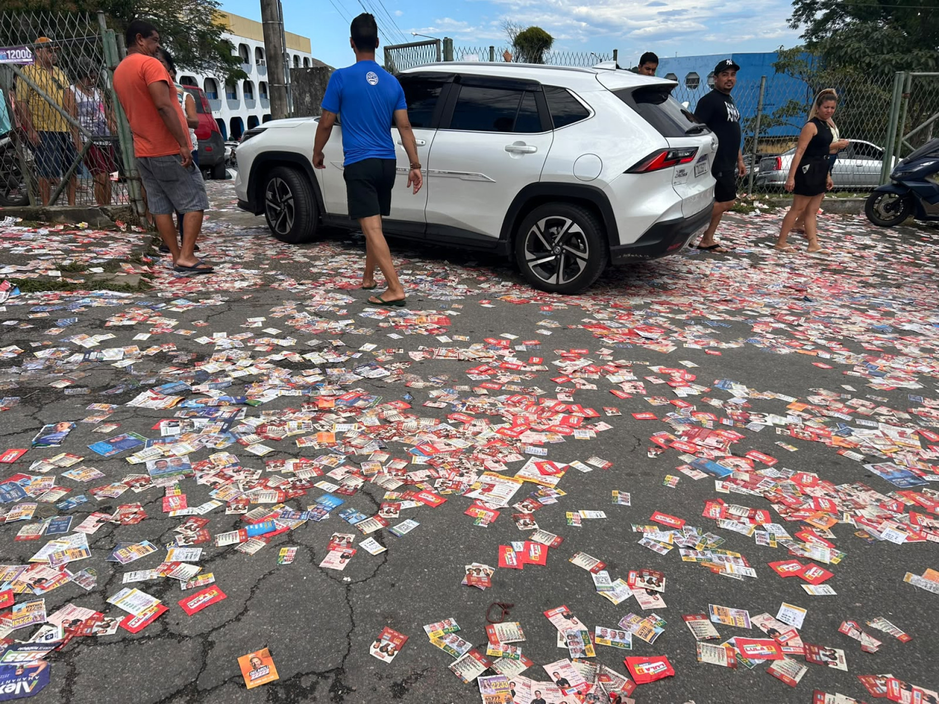 CIEP 438 Rubens Maur&iacute;cio da Silva Abreu, na Rua Ant&ocirc;nio Belo, Galo Branco, S&atilde;o Gon&ccedil;alo - Ana Fernanda Freire / Ag&ecirc;ncia O DIA