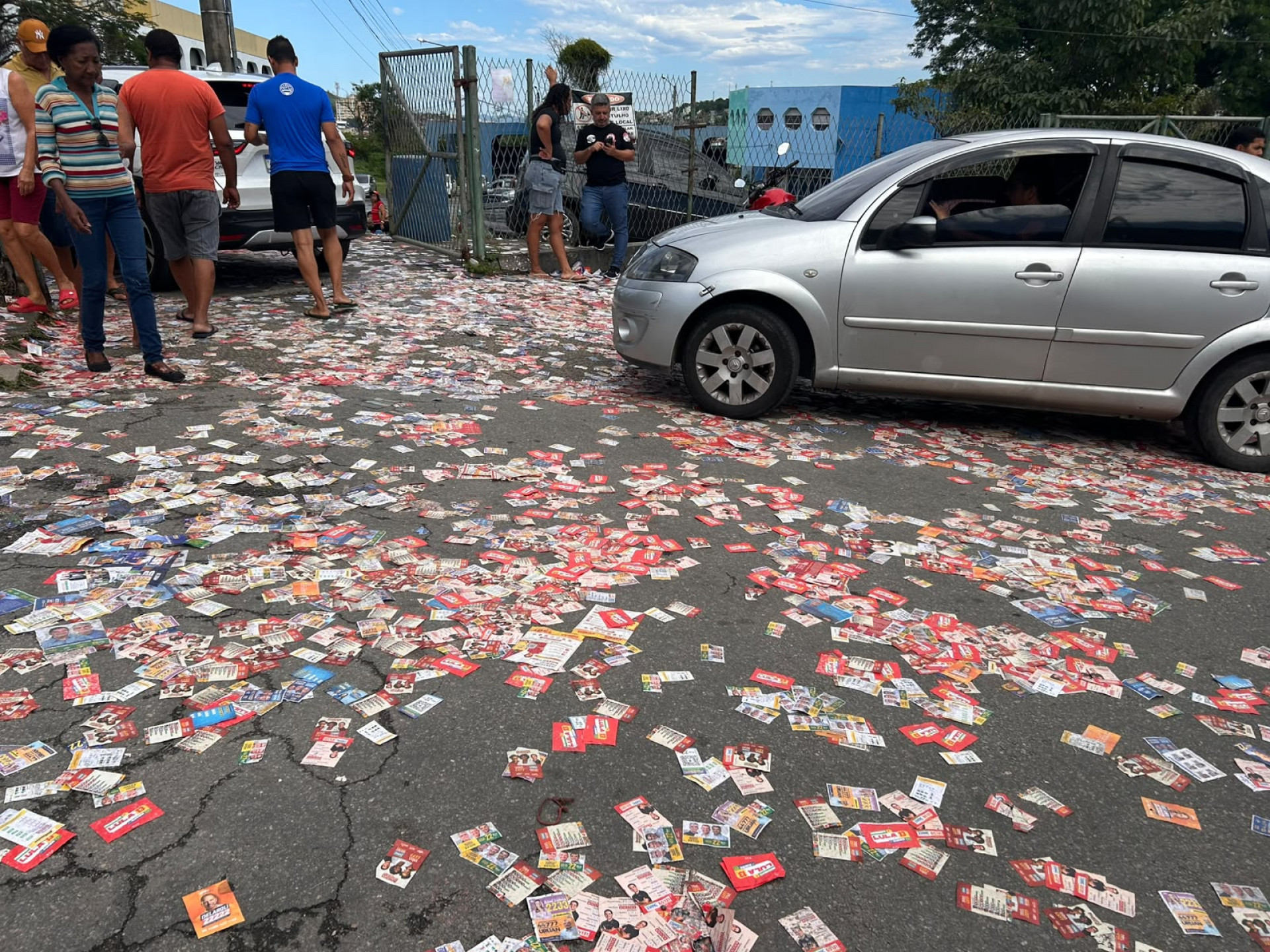 CIEP 438 Rubens Maur&iacute;cio da Silva Abreu, na Rua Ant&ocirc;nio Belo, Galo Branco, S&atilde;o Gon&ccedil;alo - Ana Fernanda Freire / Ag&ecirc;ncia O DIA
