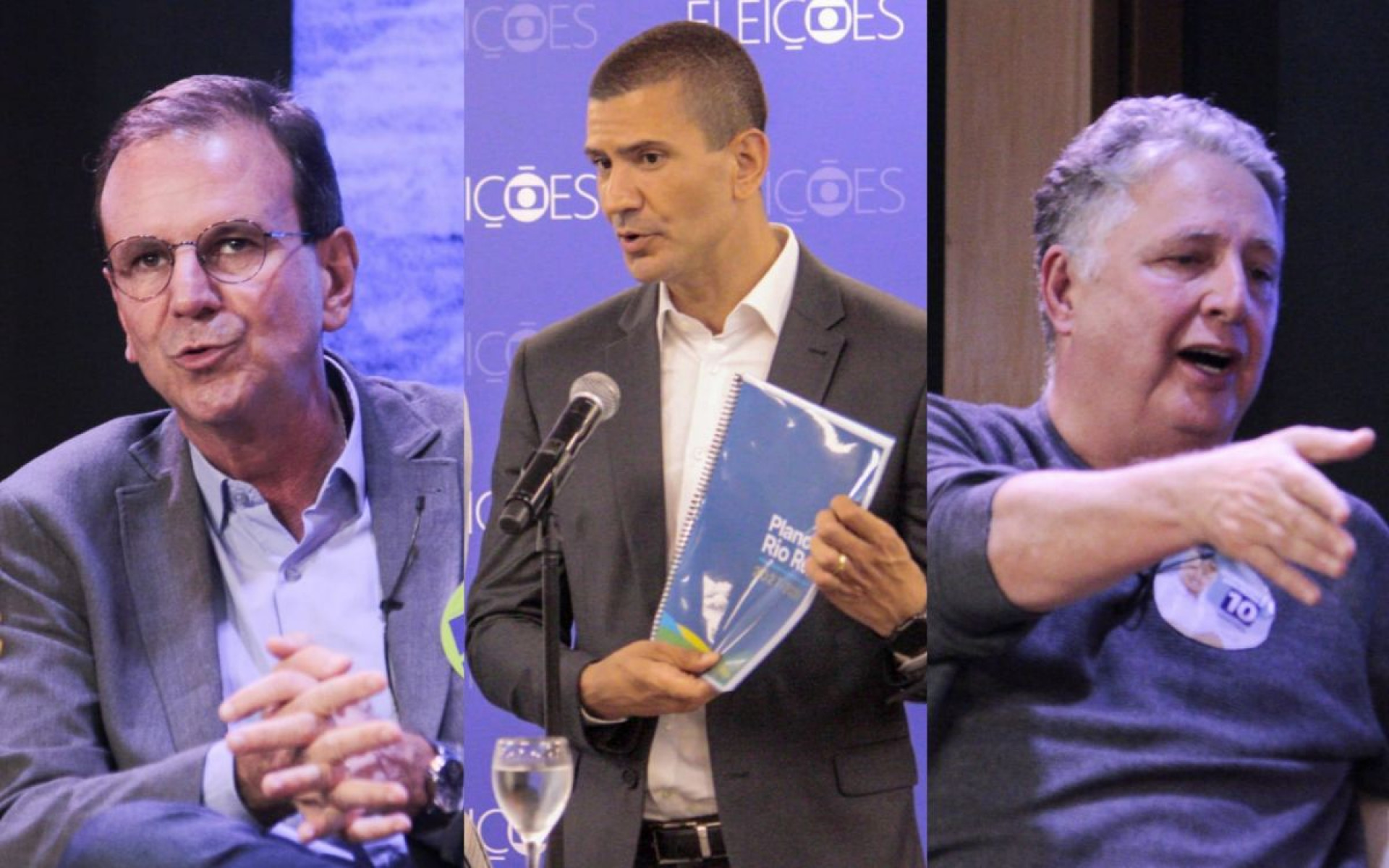 Paes est&aacute; previsto para votar &agrave;s 8h,&nbsp;Douglas Ruas &agrave;s 10h30 e&nbsp;Anthony Garotinho votar&aacute; &agrave;s 9h