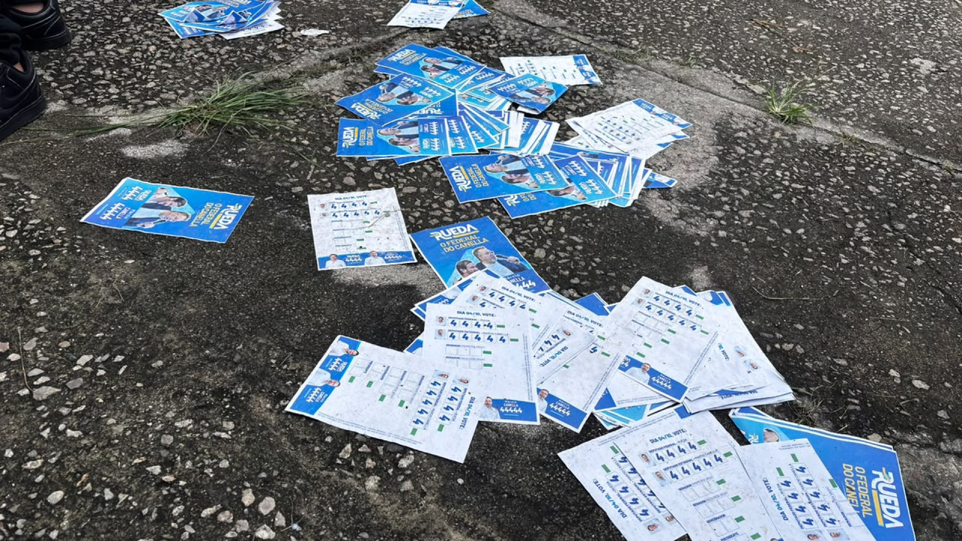 Entrada da Escola Municipal Charles P&eacute;guy, em Campo Grande, Zona Oeste - Rodrigo Maciel / Ag&ecirc;ncia O DIA