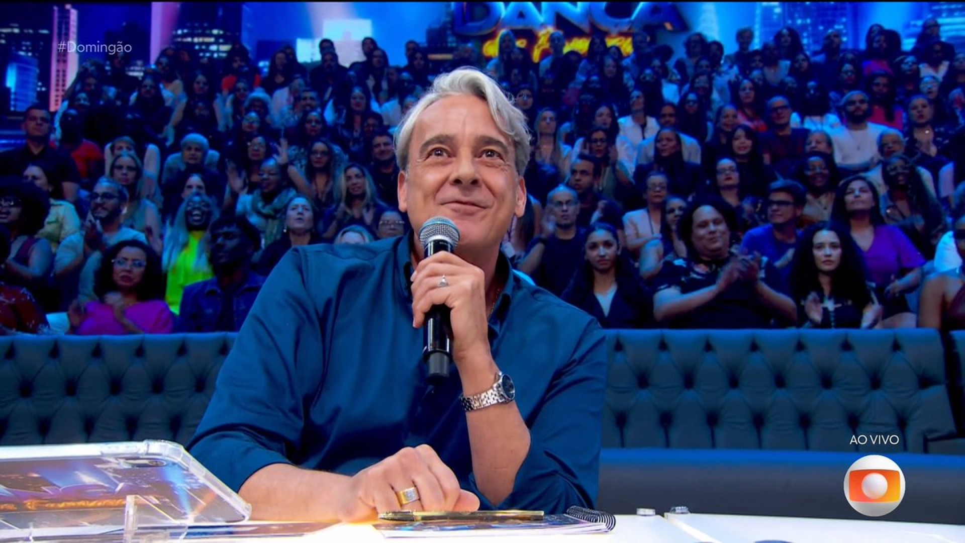 Alexandre Borges deu notas abaixo de 10 para competidores  - Reprodução/TV Globo 