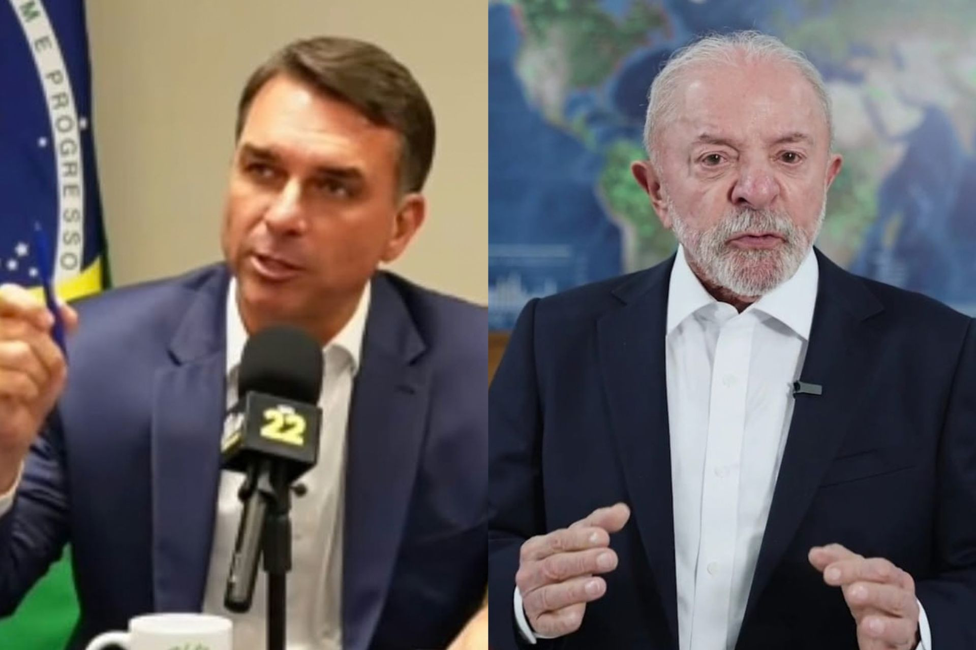 Real Time Big Data: Flávio tem 52% dos votos válidos e Lula, 48%