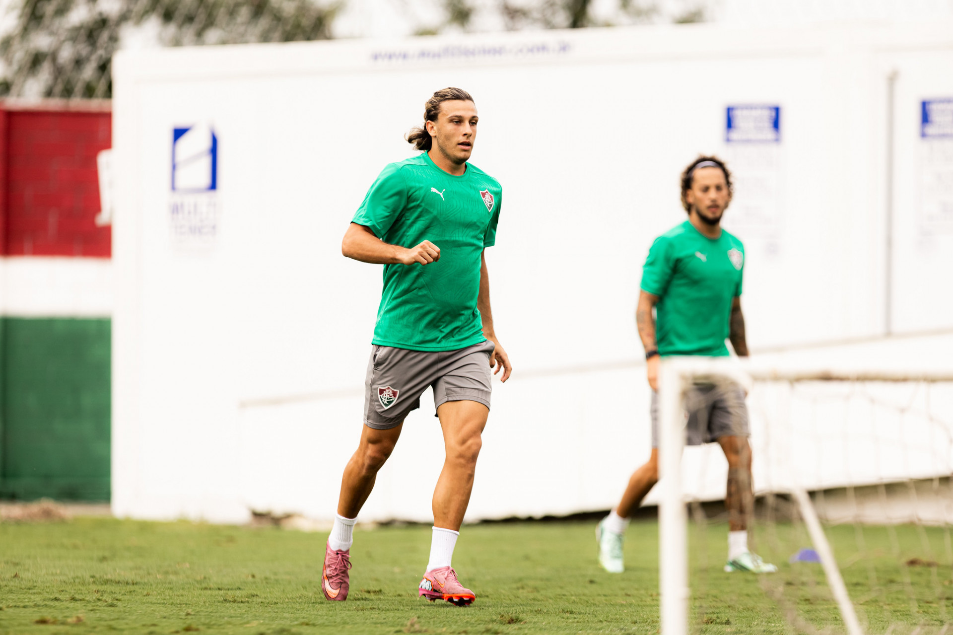 Canobbio durante treino do Fluminense no CT Carlos Castilho - Marina Garcia/Fluminense FC