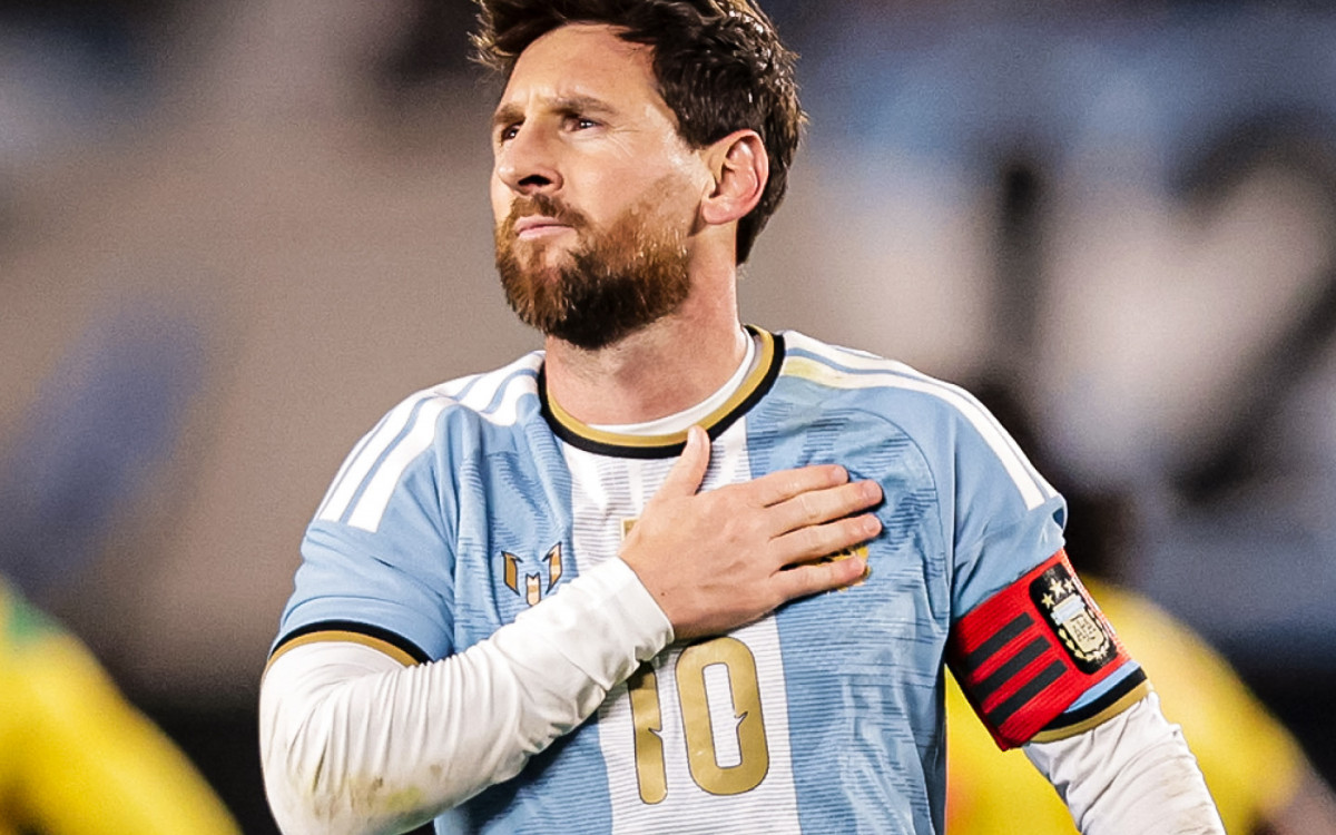 Messi se despediu da seleção da Argentina com gol
