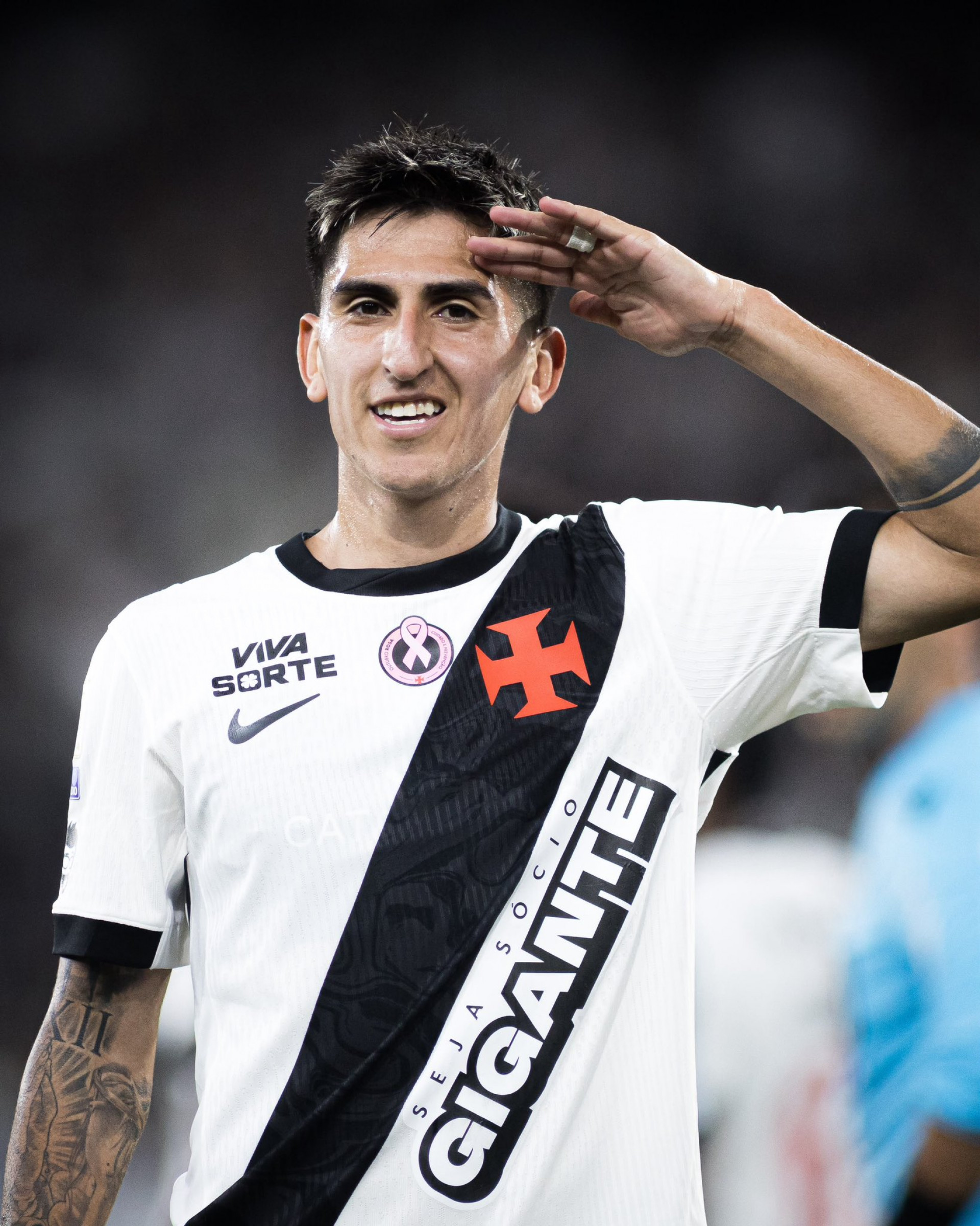 Meia argentino, Alan Lescano abriu o placar para o Vasco contra o Botafogo - Matheus Lima/Vasco