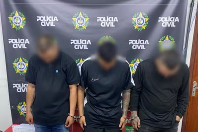 Três colombianos são presos suspeitos de agiotagem e ameaças a comerciantes em Resende